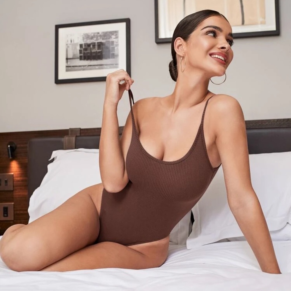 Brown Bodysuit